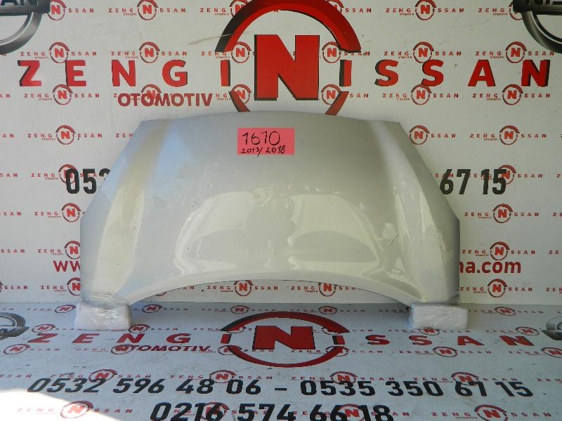 Nissan Micra K13-2014-2018 Ön Kaput Beyaz Orjinal Çıkma